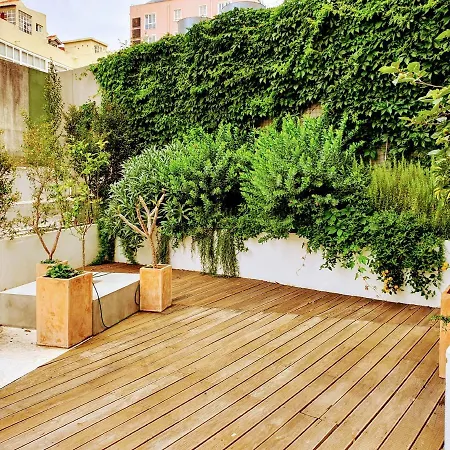 아파트 Marques De Pombal Terrace By Village *