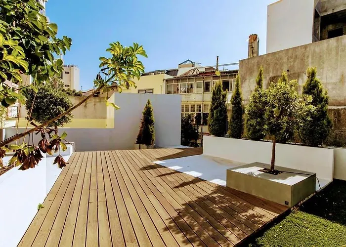 דירה Marques De Pombal Terrace By Village *